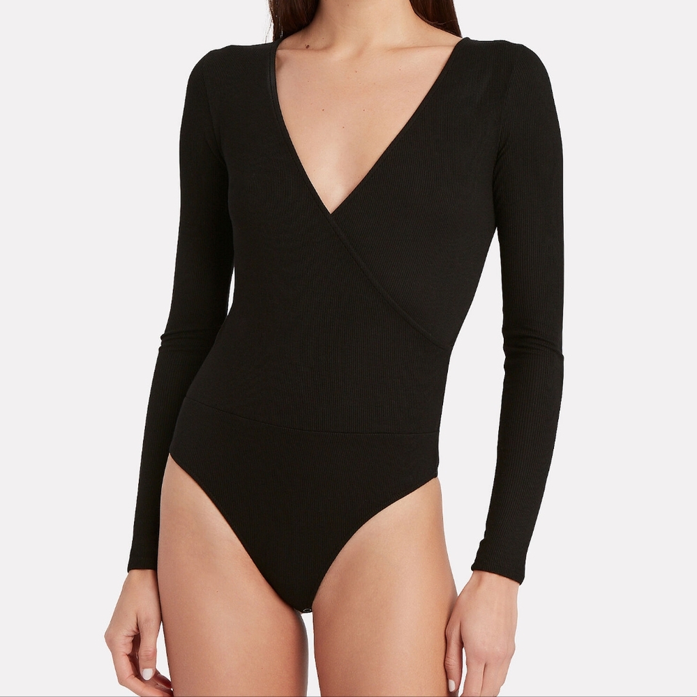 Intermix Enza Costa Ribbed Bodysuit